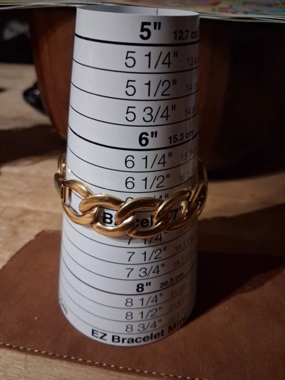 Gold Chain Link Bracelet - Classic Cuban Link